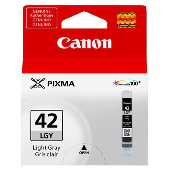 Canon 6391B002 (CLI-42LGY) Light Gray OEM Inkjet Cartridge