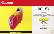 Canon 0981A003 (BCI-8Y) Yellow OEM Inkjet Cartridge