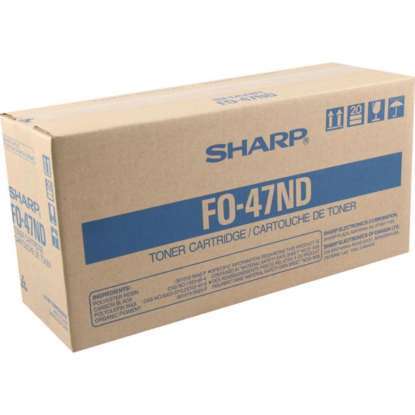 Sharp FO-47ND Black OEM Toner Cartridge