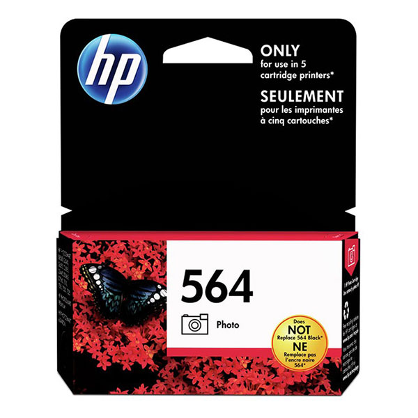 HP CB317WN (HP 564) Photo Black OEM Inkjet Cartridge