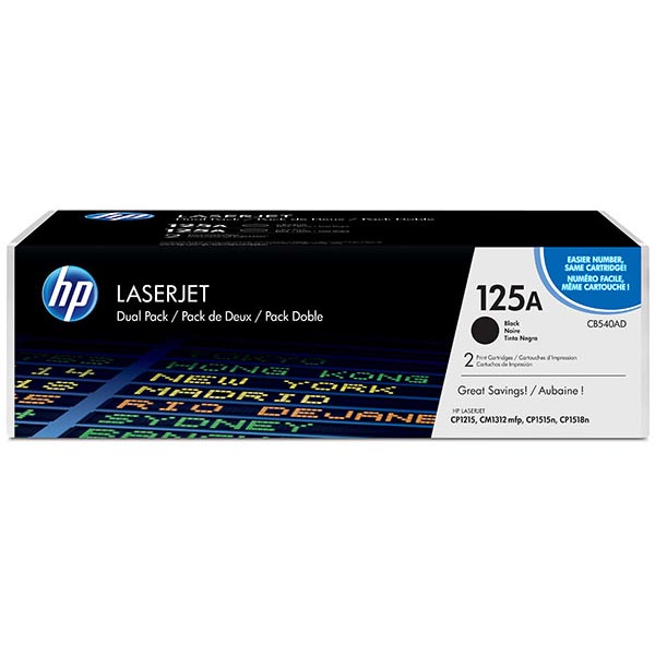 HP CB540AD (HP 125A) OEM Colorsphere Print Cartridge