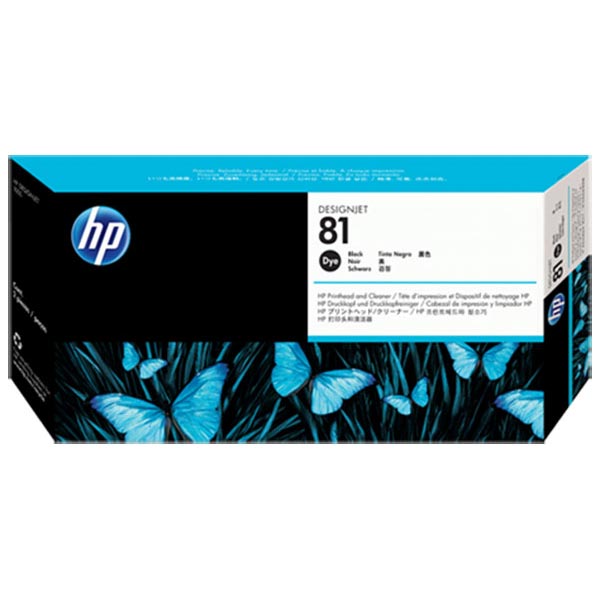 HP C4950A (HP 81) Black OEM Inkjet Cartridge