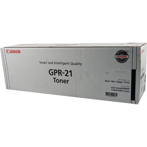 Canon 0262B001AA (GPR-21) Black OEM Toner Printer Cartridge