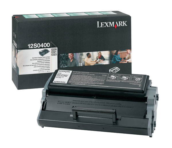 Lexmark 12S0400 Black OEM Print Cartridge