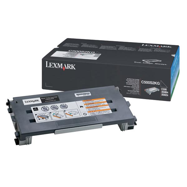 Lexmark C500S2KG Black OEM Laser Toner Cartridge