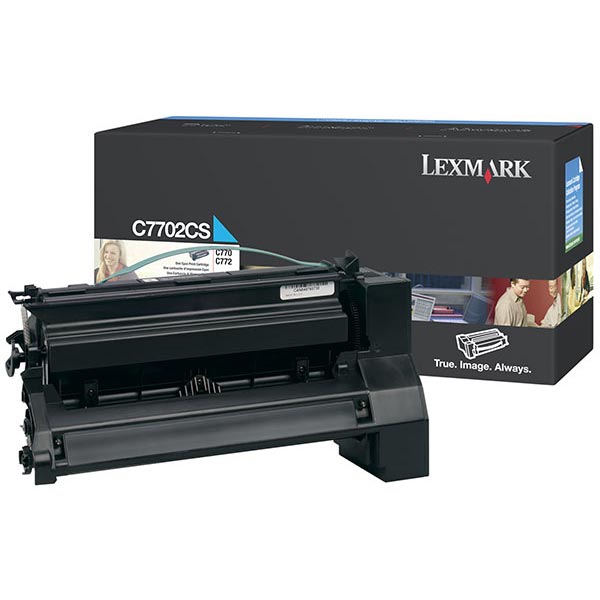 Lexmark C7702CS Cyan OEM Print Cartridge