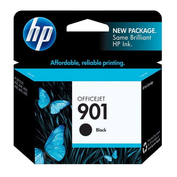 HP CC653AN (HP 901) Black OEM Inkjet Cartridge