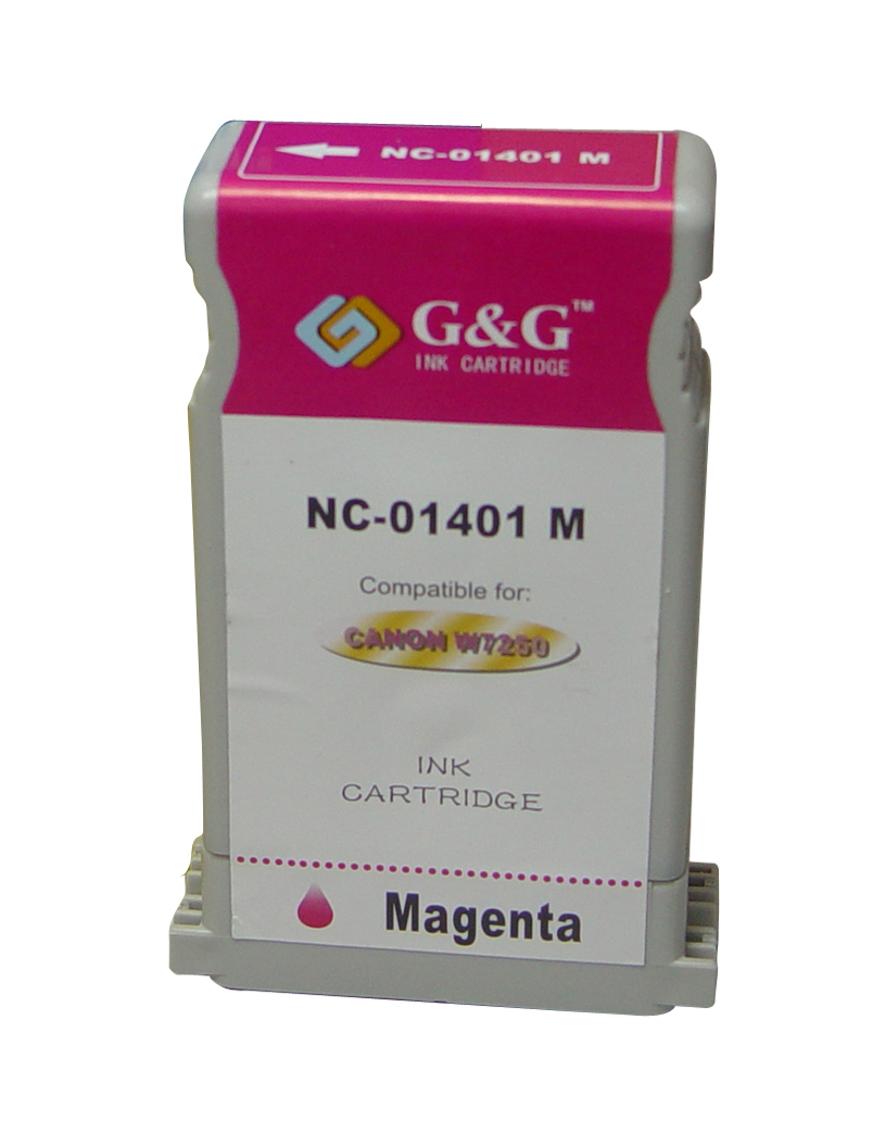 Premium Quality Magenta Inkjet Cartridge compatible with Canon 7570A001 (BCI-1401M)