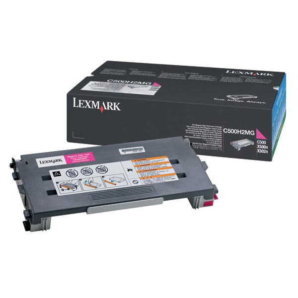 Lexmark C500H2MG Magenta OEM Toner Cartridge