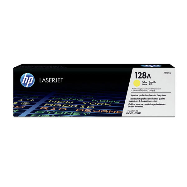 HP CE322A (HP 128A) Yellow OEM Colorsphere Print Cartridge