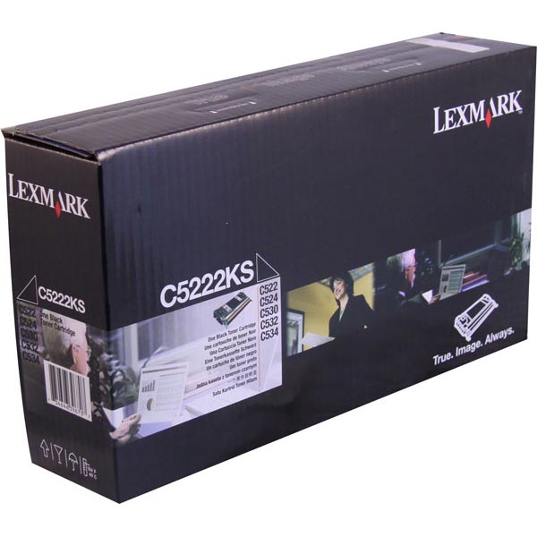 Lexmark C5222KS Black OEM Toner Cartridge