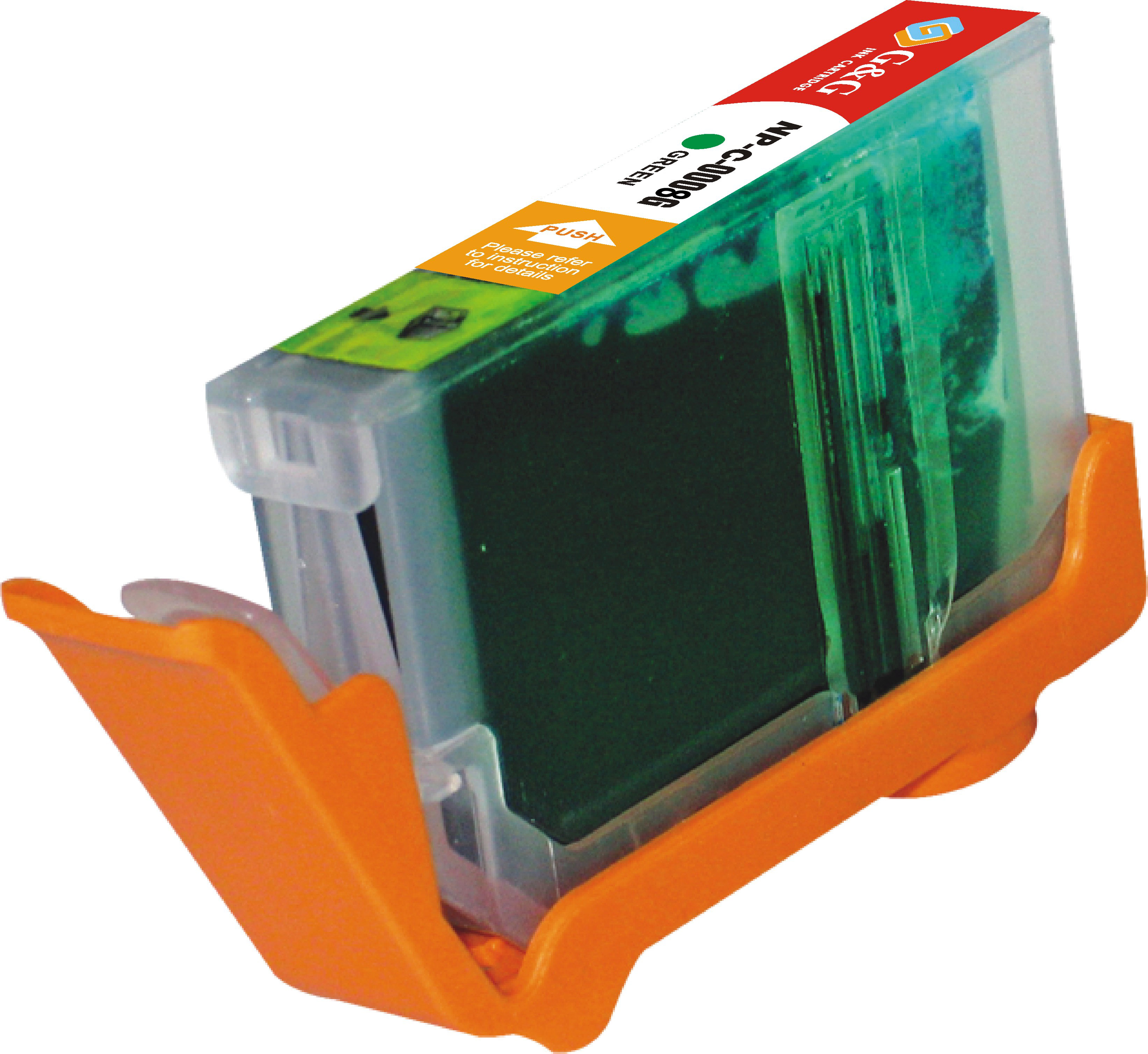 Premium Quality Green Inkjet Cartridge compatible with Canon 0627B002 (CLI-8G)