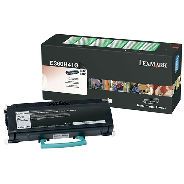 Lexmark E360H41 Black OEM High Yield Toner Cartridge