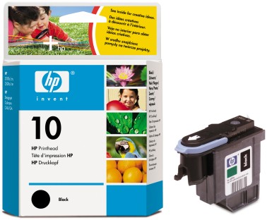 HP C4800A (HP 10) Black OEM Inkjet Cartridge Printhead