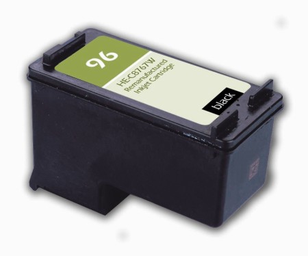 Premium Quality Black Inkjet Cartridge compatible with HP C8767WN (HP 96)