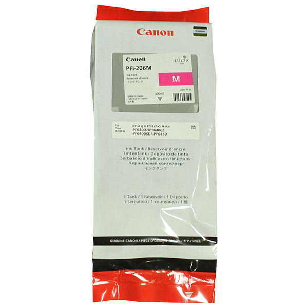 Canon 5305B001 (PFI-206M) Magenta OEM Ink Cartridge