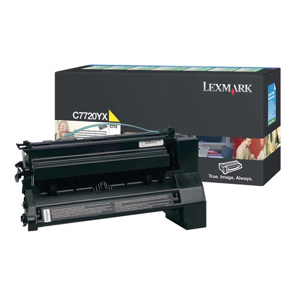 Lexmark C7720YX Yellow OEM Extra High Yield Print Cartridge