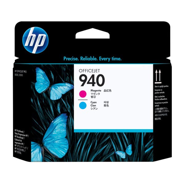 HP C4901A (HP 940) Cyan, Magenta OEM Printhead Inkjet Cartridge