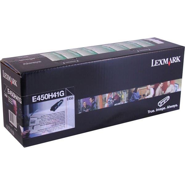 Lexmark E450H41 Black OEM High Yield Toner Cartridge