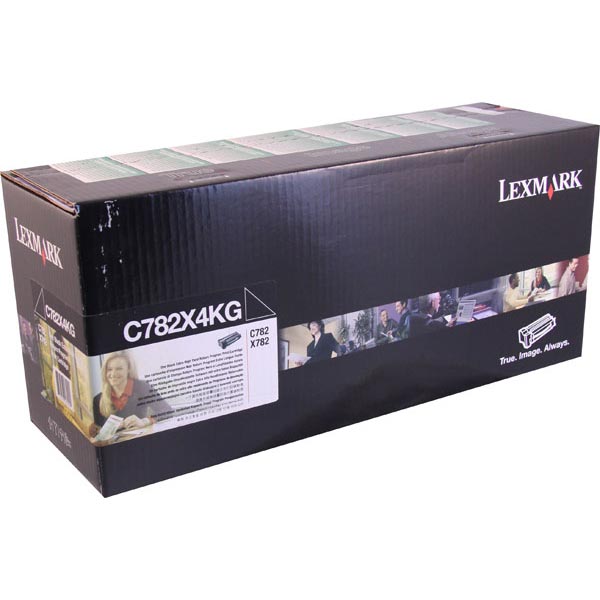 Lexmark C782X4K Black OEM Extra High Yield Toner Cartridge