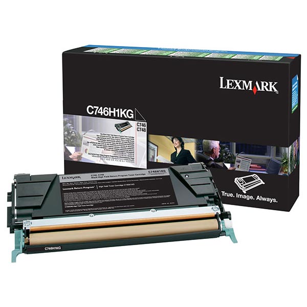 Lexmark C746H4KG Black OEM High Yield Toner