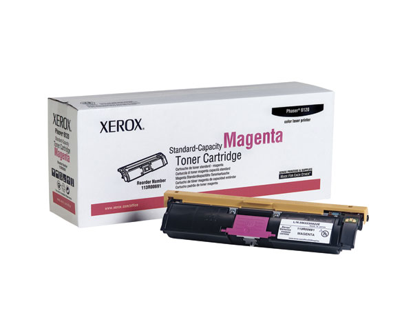 Xerox 113R00691 (113R691) Magenta OEM Toner Cartridge