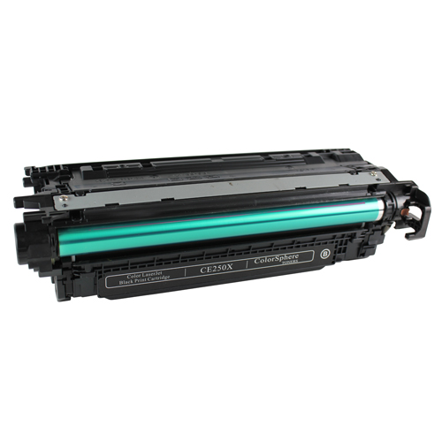 Premium Quality Black Toner Cartridge compatible with HP CE250X (HP 504X)