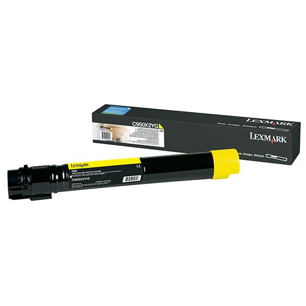Lexmark C950X2YG Yellow OEM Toner Cartridge