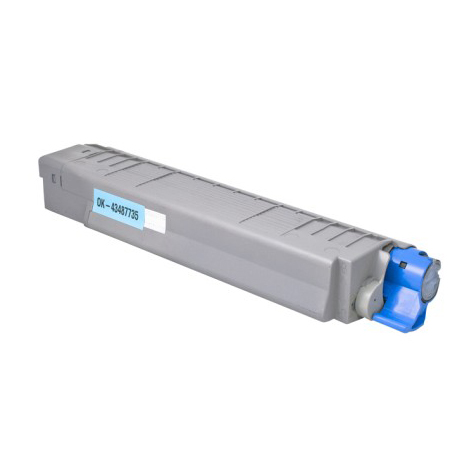 Premium Quality Cyan Toner Cartridge compatible with Okidata 43487735