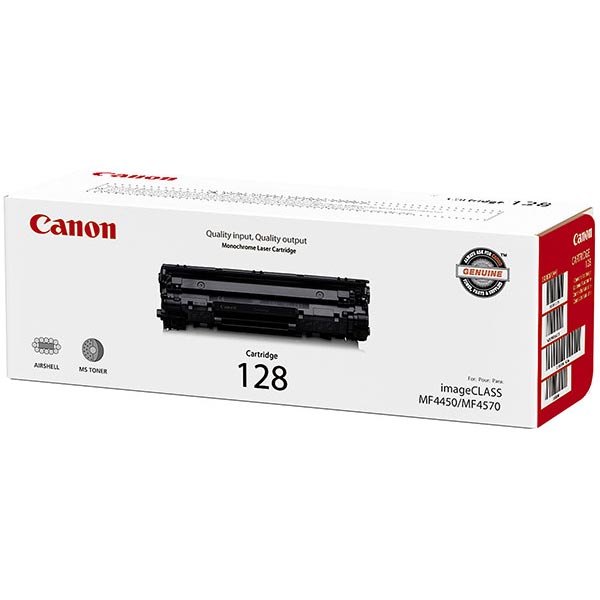Canon 3500B001AA (Canon 128) Black OEM Toner Cartridge