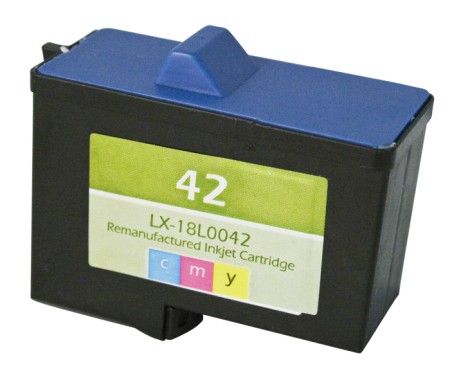 Premium Quality Color Inkjet Cartridge compatible with Lexmark 18L0042 (Lexmark #83)