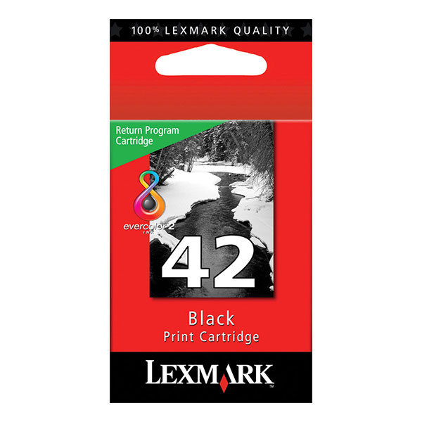 Lexmark 18Y0142 (Lexmark #42) Black OEM Inkjet Cartridge