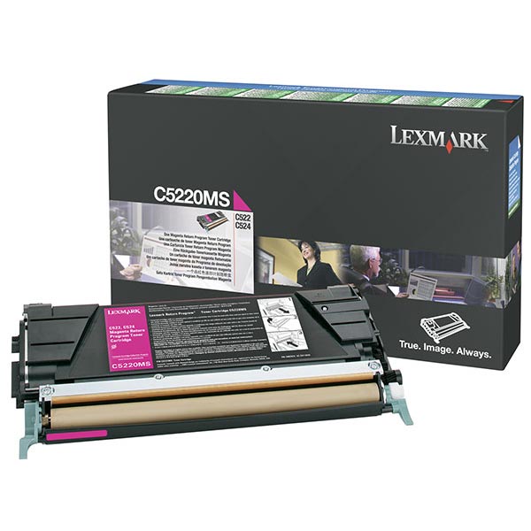 Lexmark C5220MS Magenta OEM Toner Cartridge