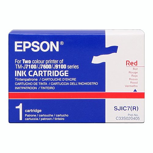 Epson C33S020405 Red OEM Inkjet Cartridge