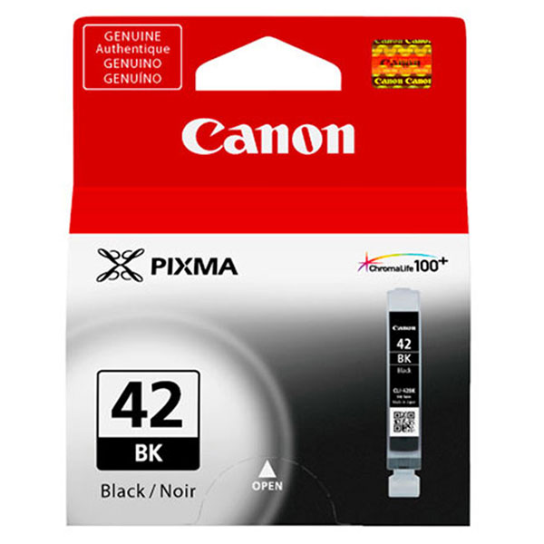 Canon 6384B002 (CLI-42Bk) Black OEM Inkjet Cartridge