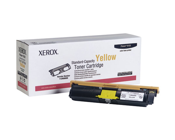 Xerox 113R00690 (113R690) Yellow OEM Toner Cartridge