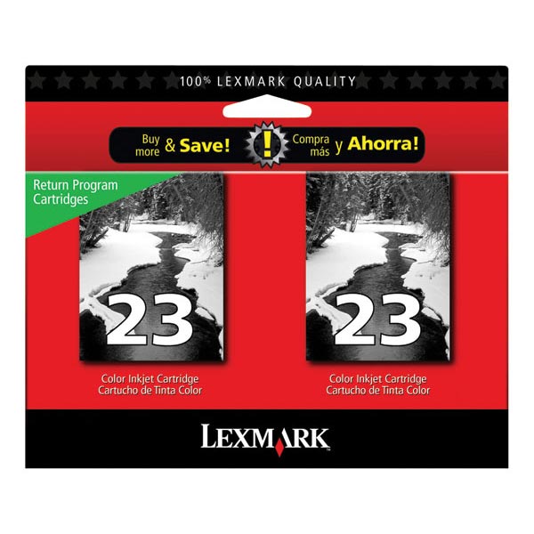 Lexmark 18C1523 (Lexmark #23) Black OEM Inkjet Cartridge