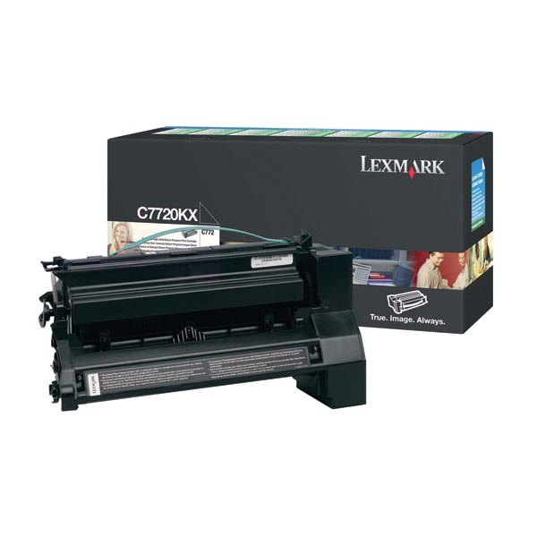 Lexmark C7720KX Black OEM Extra High Yield Print Cartridge