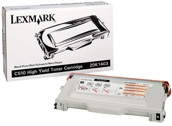 Lexmark 20K1403 Black OEM Toner Cartridge