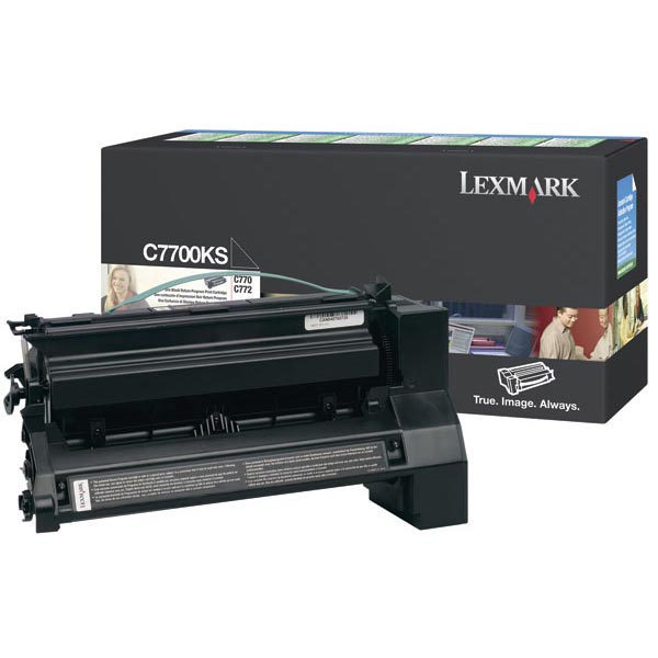 Lexmark C7700KS Black OEM Print Cartridge