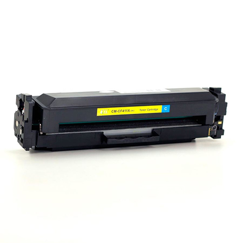 Premium Quality Cyan Toner Cartridge compatible with HP CF411X (HP 410X)