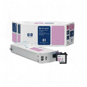 HP C4995A (HP 81) Light Magenta OEM Cartridge / Printhead / Cleaner (Value Pack)