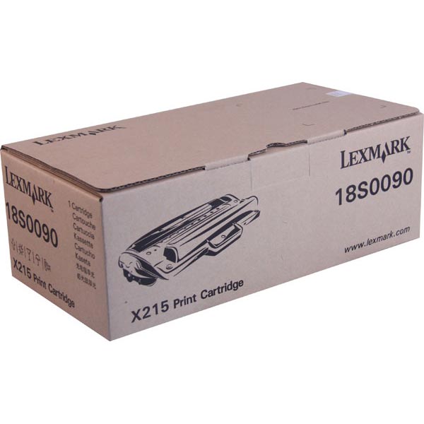 Lexmark 18S0090 Black OEM Laser Toner