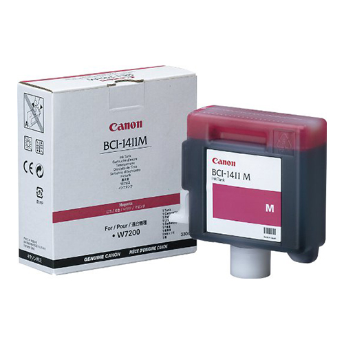 Canon 7576A001 (BCI-1411M) Magenta OEM Inkjet Cartridge