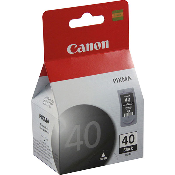 Canon 0615B002 (PG-40) Black OEM Inkjet Cartridge