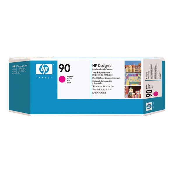 HP C5056A (HP 90) Magenta OEM Printhead / Cleaner