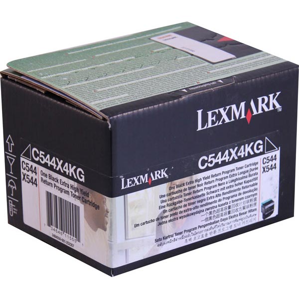 Lexmark C544X4KG Black OEM Extra High Yield Toner