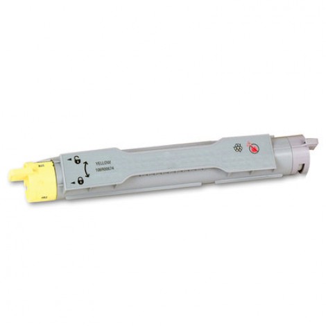 Premium Quality Yellow Toner Cartridge compatible with Xerox 106R00674 (106R674)