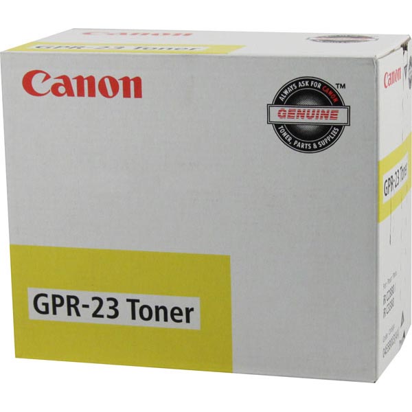 Canon 0455B003AA (GPR-23) Yellow OEM Copier Cartridge