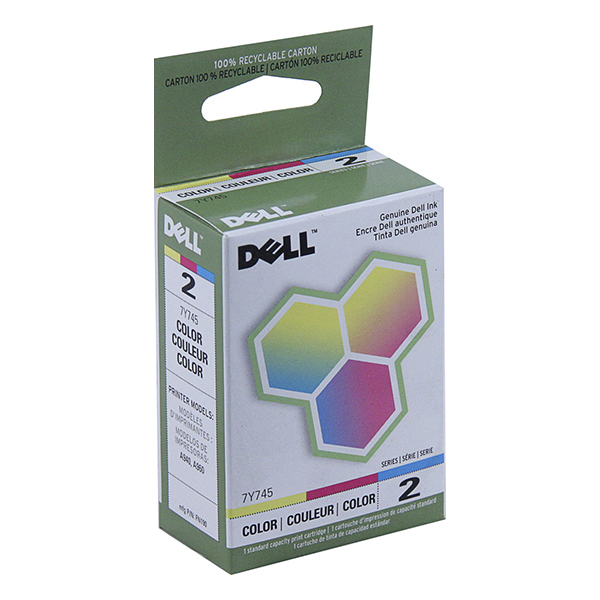 Dell 7Y745 (X0504�) Tri-Color OEM Inkjet Cartridge